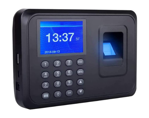 Reloj checador basico con huella digital